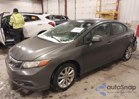 2012 Honda Civic Ex z USA, uszkodzony, nr VIN 19XFB2F88CE035295